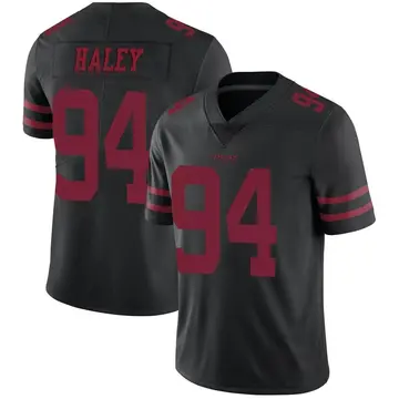 Men's Charles Haley San Francisco 49ers Limited Black Alternate Vapor Untouchable Jersey