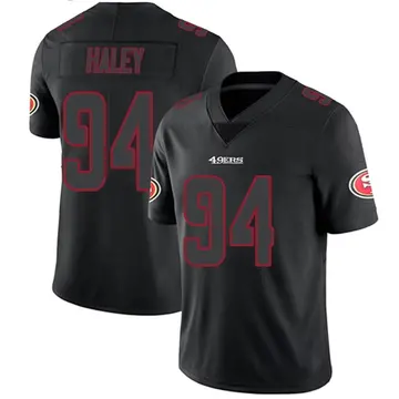 Men's Charles Haley San Francisco 49ers Limited Black Impact Jersey