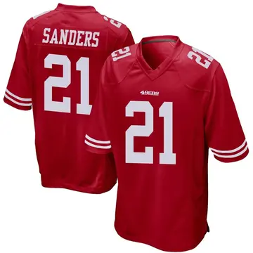 Men's Nike Deion Sanders White San Francisco 49ers Color Rush Vapor  Untouchable Limited Retired Player Jersey