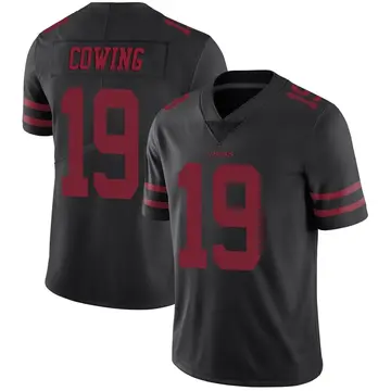 Men's Jacob Cowing San Francisco 49ers Limited Black Alternate Vapor Untouchable Jersey