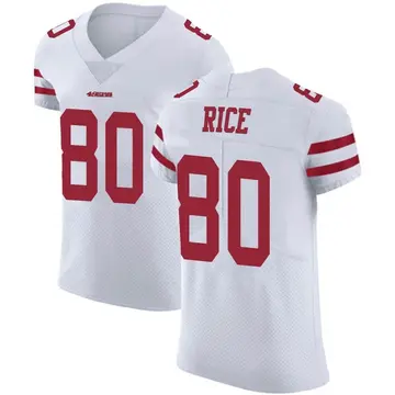 Men's Jerry Rice San Francisco 49ers Elite White Vapor Untouchable Jersey