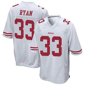 Men's Logan Ryan San Francisco 49ers Game White Jersey