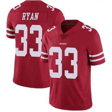 Men's Logan Ryan San Francisco 49ers Limited Red Team Color Vapor Untouchable Jersey