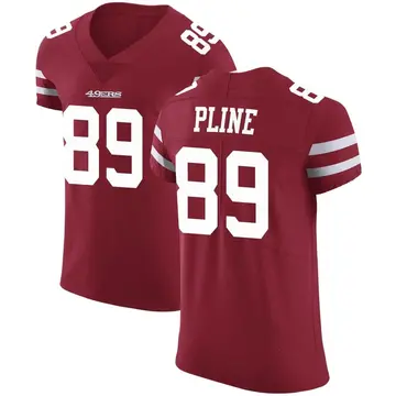 Men's Mason Pline San Francisco 49ers Elite Red Team Color Vapor Untouchable Jersey