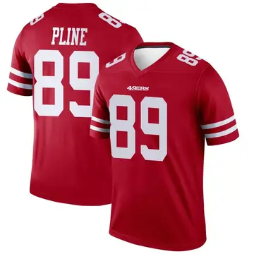 Men's Mason Pline San Francisco 49ers Legend Scarlet Jersey