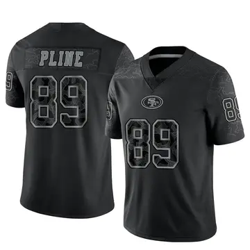 Men's Mason Pline San Francisco 49ers Limited Black Reflective Jersey