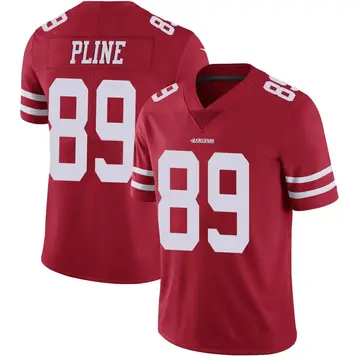 Men's Mason Pline San Francisco 49ers Limited Red Team Color Vapor Untouchable Jersey