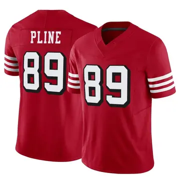 Men's Mason Pline San Francisco 49ers Limited Scarlet Alternate Vapor F.U.S.E. Jersey