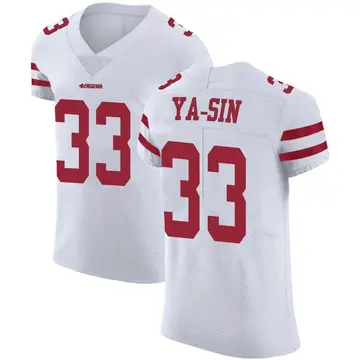 Men's Rock Ya-Sin San Francisco 49ers Elite White Vapor Untouchable Jersey