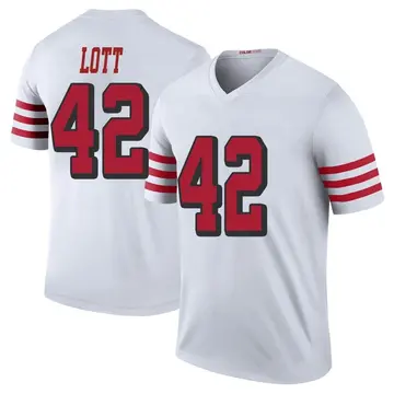 49ers Lott Jersey Limited Red 42 Men's 75th Vapor Untouchable