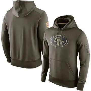 nike 49ers salute to service hoodie