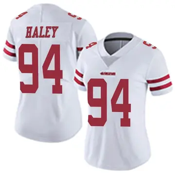 Women's Charles Haley San Francisco 49ers Limited White Vapor Untouchable Jersey