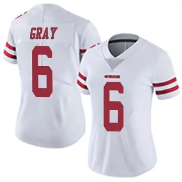 Danny Gray 6 San Francisco 49Ers Super Bowl LVII Men Game Jersey- Scarlet -  Bluefink