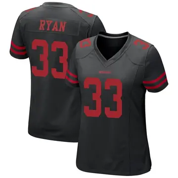 Women's Logan Ryan San Francisco 49ers Game Black Alternate Jersey