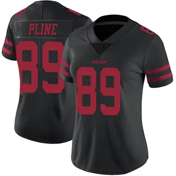 Women's Mason Pline San Francisco 49ers Limited Black Alternate Vapor Untouchable Jersey