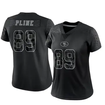 Women's Mason Pline San Francisco 49ers Limited Black Reflective Jersey