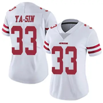 Women's Rock Ya-Sin San Francisco 49ers Limited White Vapor Untouchable Jersey