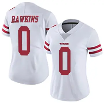 Women's Taylor Hawkins San Francisco 49ers Limited White Vapor Untouchable Jersey