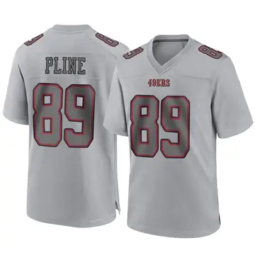 Youth Mason Pline San Francisco 49ers Game Gray Atmosphere Fashion Jersey