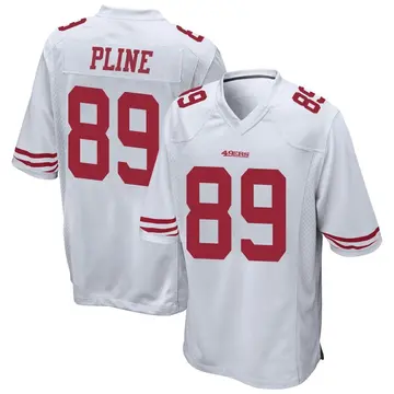 Youth Mason Pline San Francisco 49ers Game White Jersey