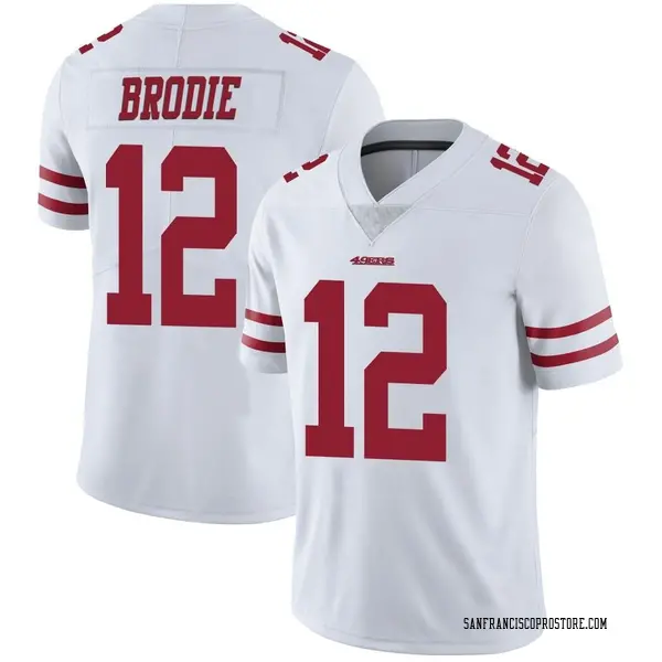 Youth Wilson John Brodie San Francisco 49ers Limited White Vapor ...